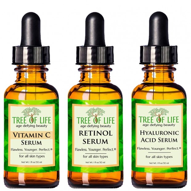 Anti-Aging Serum 3-Pack for Face