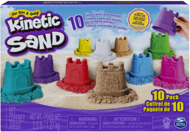 Kinetic Sand with Castle Containers
