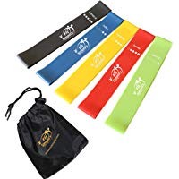 Fit Simplify Resistance Loop Exercise Bands with Instruction Guide