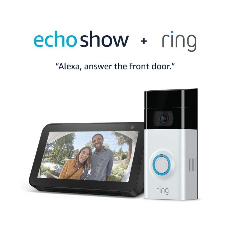 Ring Video Doorbell 2 with Echo Show 5
