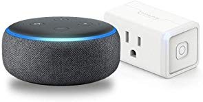 Echo Dot 3rd Gen Charcoal Bundle with TP-Link