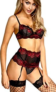 Lingerie Sets Baby Doll Three-Piece Set