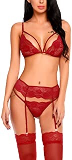 Avidlove Sexy Lingerie for Women Lace Teddy Babydoll