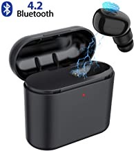 Bluetooth Earbud Wireless Headphones with Light Charging Case