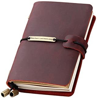 Refillable Handmade Travel Notebook