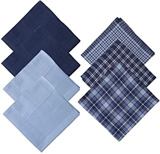 Y&G Men's Fashion Design Cotton Handkerchiefs