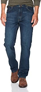 Wrangler Authentic Men's Classic 5-Pocket Regular Fit Flex Jean
