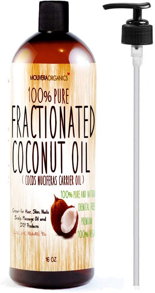 Molivera Organics Fractionated Coconut Oil 16 oz.