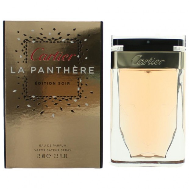 Çártíér La Panthere Edition Soir by Çártíér for Women Eau De Parfum Spray 2.5 oz