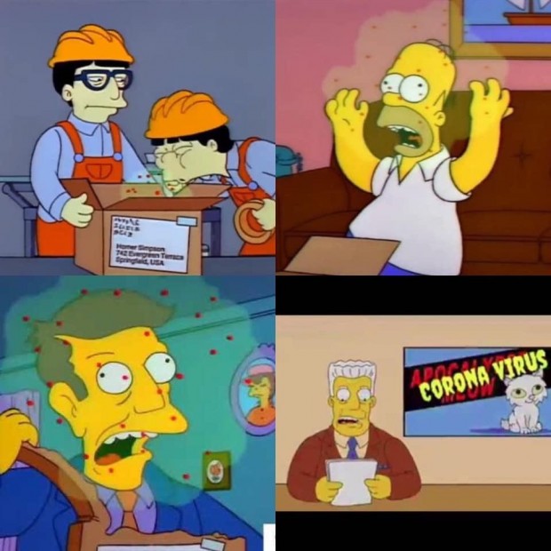 The Simpsons Coronavirus