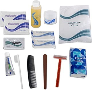 15-Piece 48 Sets Per Case Wholesale Hygiene Kits in Bulk