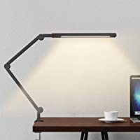 Swing Arm LED Desk Lamp with Clamp