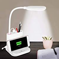 LED Desk Lamp NOVOLido Rechargeable Desk Lamo with USB Charging Port