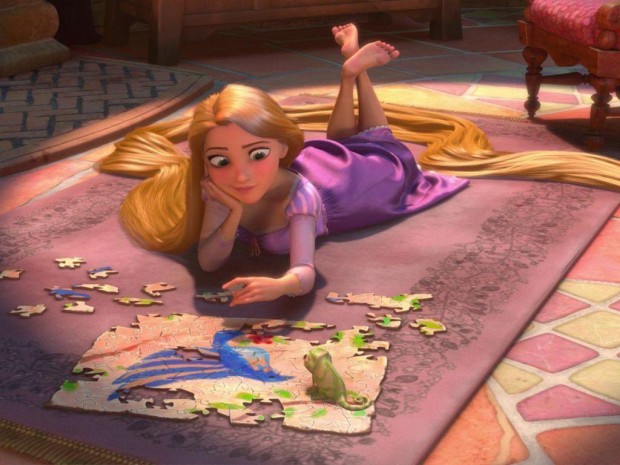 Rapunzel on Tangled