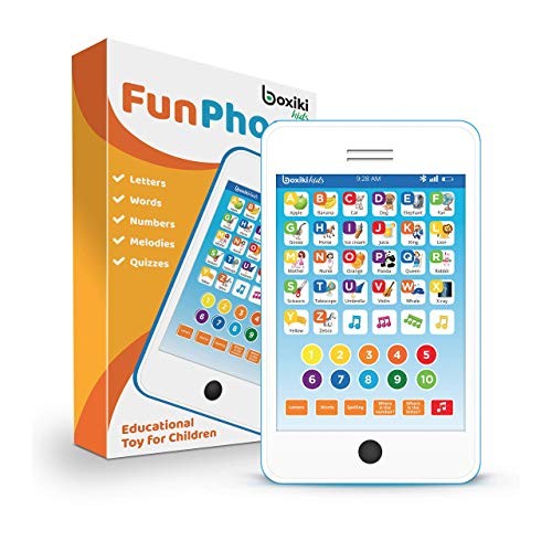 Learning Pad  Kids Phone with 6 Toddler Learning Games