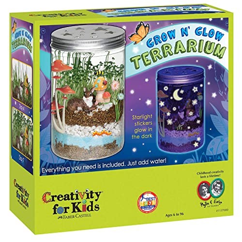Creativity for Kids Grow N'Glow Terrarium Science Kits for Kids