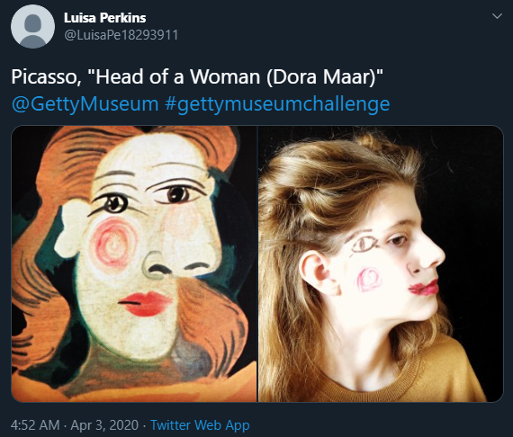 Picasso Head of a Woman
