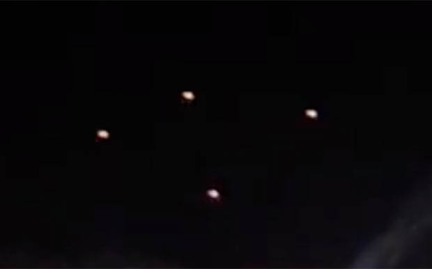 UFO lights in Texas