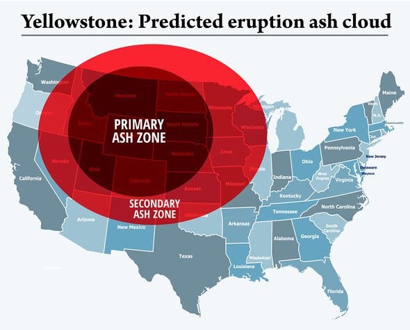 Yellowstone Prediction Map