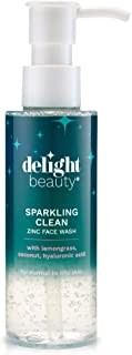 Delight Beauty Sparkling Clean Zinc Face Wash