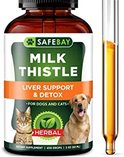 SafeBay Milk Thistle Immune & Kidney Support for Dogs and Cats