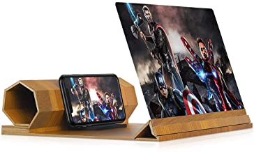 12-inch Screen Magnifier for Smartphone Projector Screen for Movies