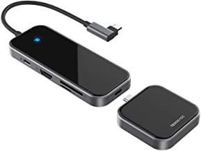 Tiergrade USB C Hub 1 in 1 Type C Hub with Wireless Charger