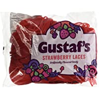 Just Candy Gustaf's Strawberry Laces Red 2LB