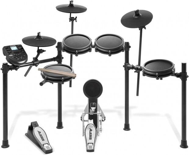 Alesis Drums Nitro Mesh kit Eight Piece All Mesh Electronic Drum Set