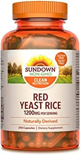 Sundown Red Yeast Rice 1200 mg Capsules