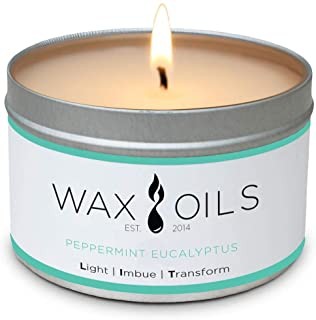 Wax and Oils Soy Wax Aromatherapy Peppermint Eucalyptus