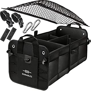 DURABLEZ Trunk Organizer with Covering Net
