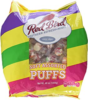 Red Bird Assorted Soft Puffs Mints 240 Pieces