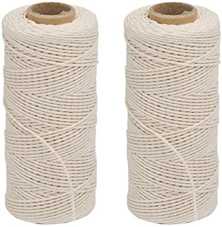 Vivifying Cotton String 2 Pieces x 328 Feet Food Safe Cooking Twine