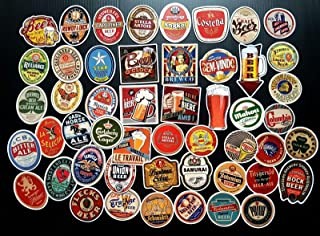 50 Pieces Beer Sticker Bomb Collection