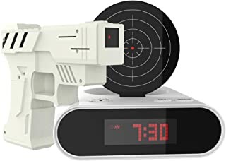 Trademark Games Toy Gun Alarm Clock Game
