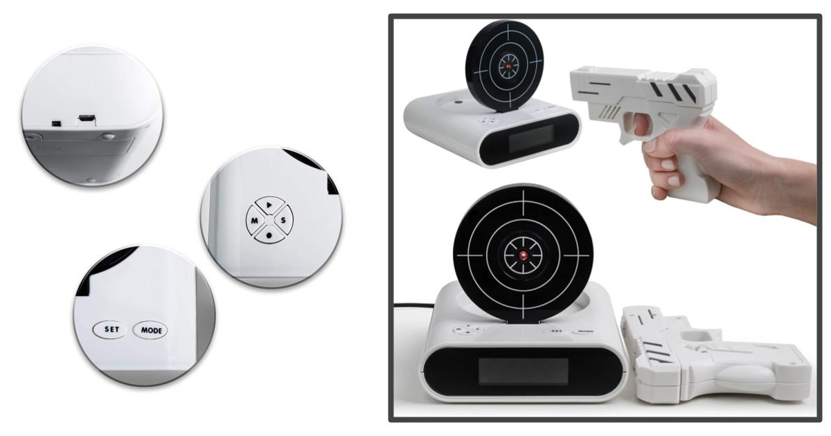 5 Best Laser Gun Alarm Clocks on Amazon 2020 BOOMSbeat