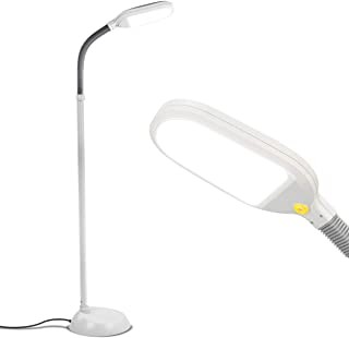 Brightech Litespan LED Bright Reading and Craft Floor Lamp Modern Standing Pole Light