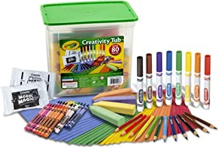 Crayola Creativity Tub Over 80 Art Tools 