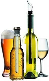 Wine and Beer Chiller Sticks Pack of 2 Aerator Pourer Accessories