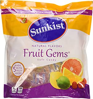 Sunkist Individually Wrapped Fruit Gems