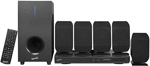 SuperSonic 5.1 Channel DVD Home Theatre System with USB Input