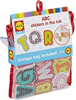 Alex Bath ABC Stickers in the Tub Kids Bath Activity