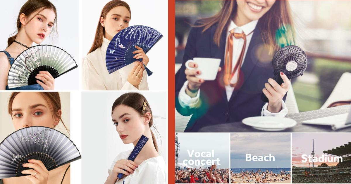 What Type of 'Fan Girl' Are You? Here Are the 4 Best Handheld Fans for