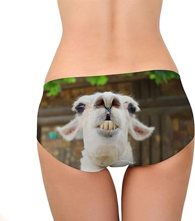 Dellukee Alpaca Print Breathable Panties