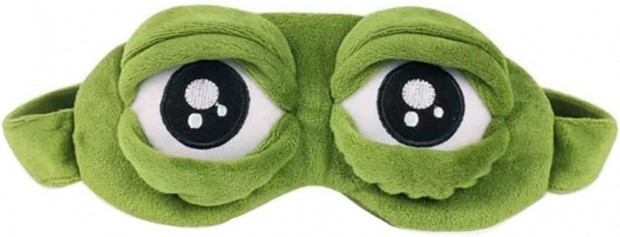 Cute Green Frog Funny Eye Masks