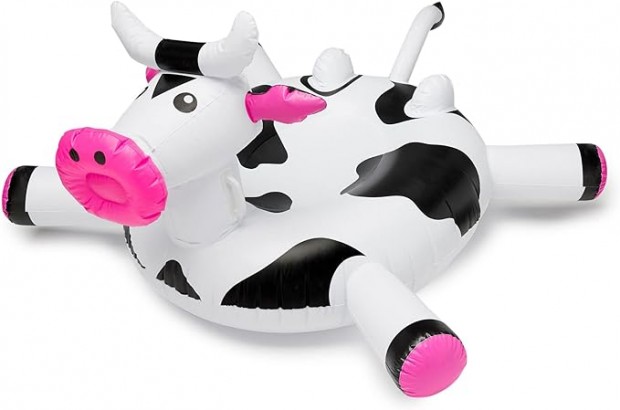Giant Inflatable LOL Cow Pool Float Floatie