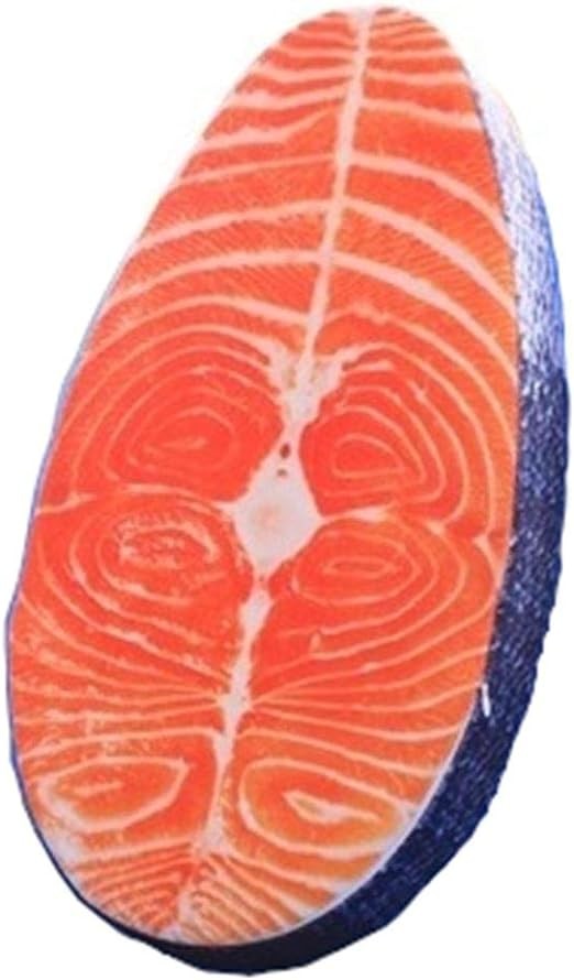 Tasty Salmon Fish Sushi Pillow