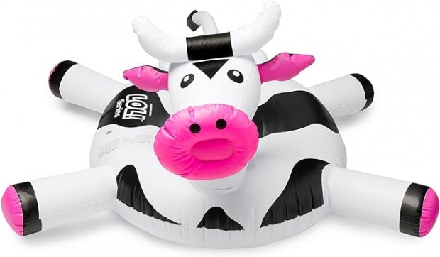 Inflatable LOL Cow Pool Float Floatie