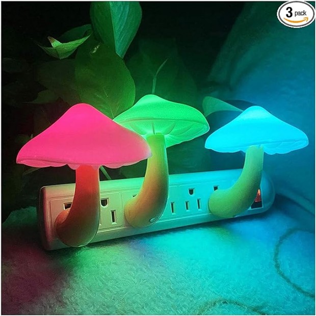 UTLK LED Mushroom Night Light Lamp